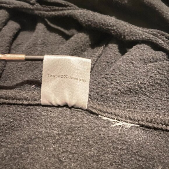 Batman DC Comics Zip Up Hoodie with Mask Boys Missing Size Tag - Picture 5 of 16